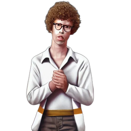 jacket, staff, face, concept art transparent PNG cut-out