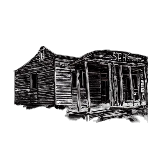 furniture, building, car, concept art, pencil sketch, photorealistic, 3d render, old transparent PNG cut-out