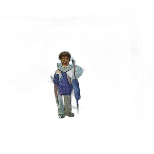 jacket, staff, robot, jewelry, concept art, 3d render, pixel art, photorealistic transparent PNG cut-out