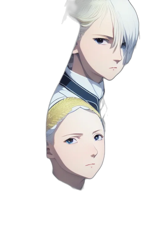 crown, face, mask, staff transparent PNG cut-out