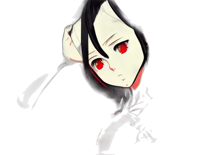 mask, face, staff, creature transparent PNG cut-out
