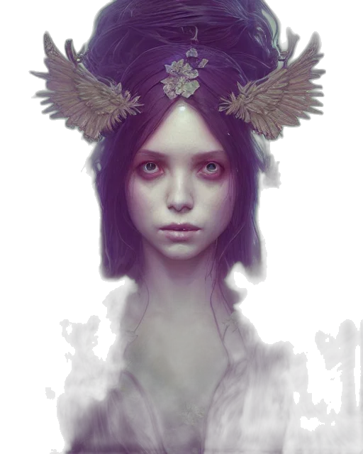 crown, face, mask, creature transparent PNG cut-out