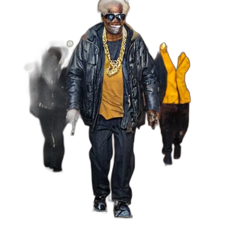 jacket, concept art, cartoon, photorealistic transparent PNG cut-out