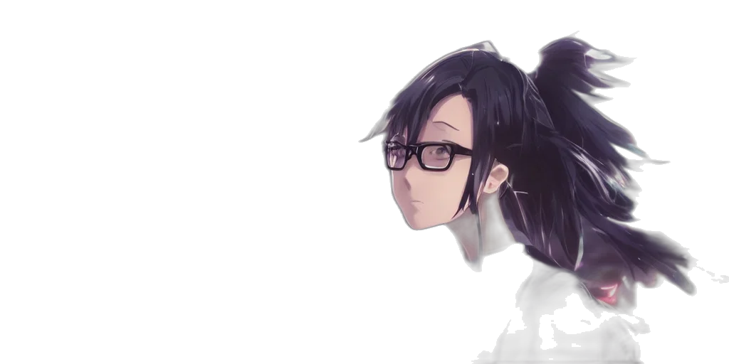 hair, face, anime, concept art transparent PNG cut-out