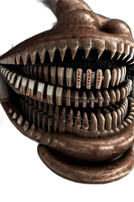 creature, mask, animal, face, 3d render, concept art, photorealistic, close transparent PNG cut-out