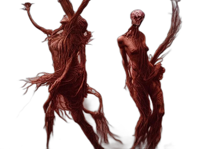 hair, creature, animal, dress transparent PNG cut-out