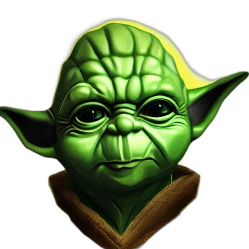mask, face, staff, photorealistic, 3d render, concept art, fantasy art, green transparent PNG cut-out