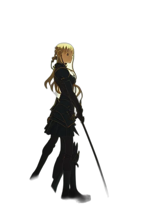 staff, sword, weapon, dress transparent PNG cut-out