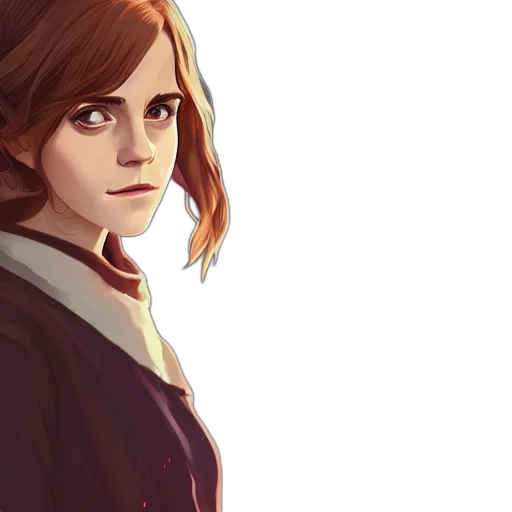 jacket, face, concept art, comic book art transparent PNG cut-out