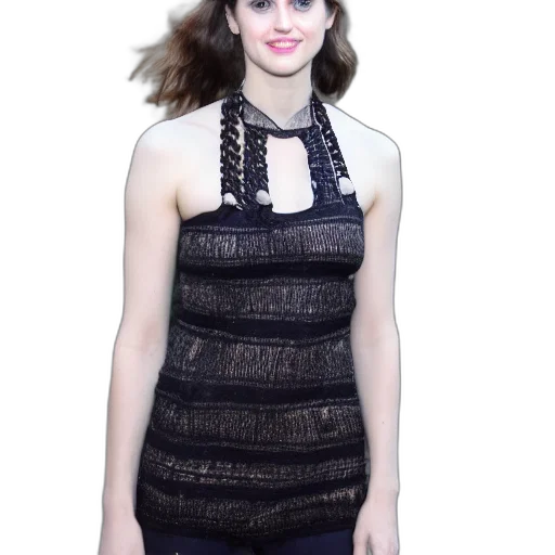 dress, jewelry, hair, jacket transparent PNG cut-out