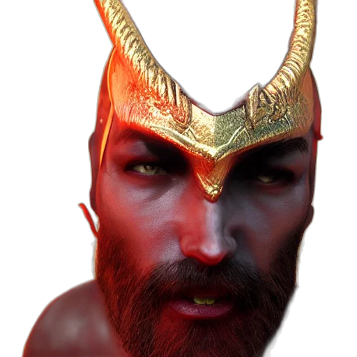 mask, dragon, face, creature transparent PNG cut-out