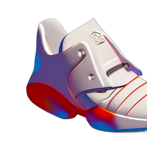 shoes, 3d render, most, expensive, sneaker, ever, made, wide transparent PNG cut-out