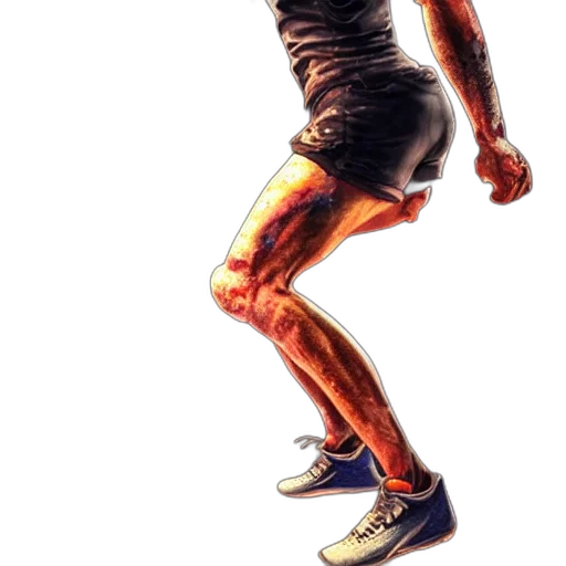 shoes, 3d render, photorealistic, concept art transparent PNG cut-out
