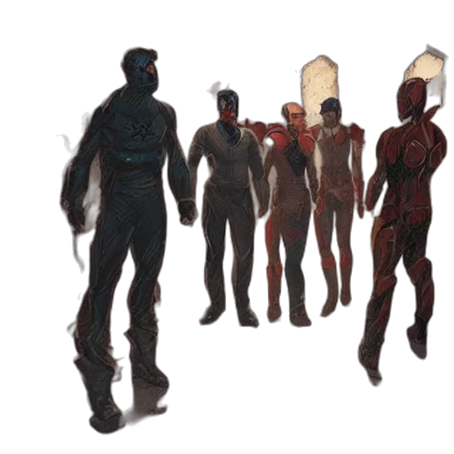 mask, staff, robot, concept art transparent PNG cut-out