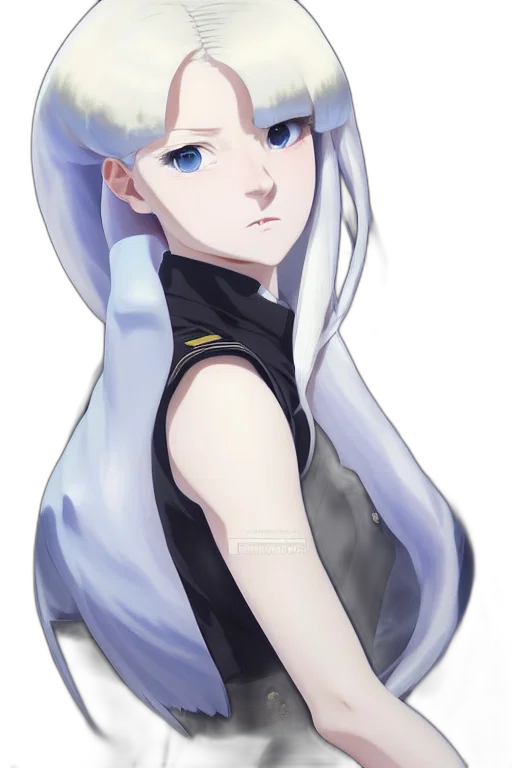 dress, face, staff, robot transparent PNG cut-out