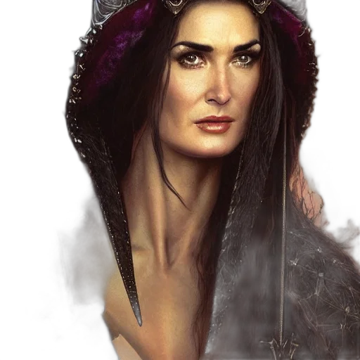 crown, face, fantasy art, concept art transparent PNG cut-out