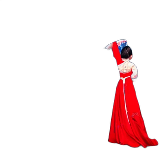 dress, crown, hat, umbrella, 3d render, concept art, pixel art, photorealistic transparent PNG cut-out