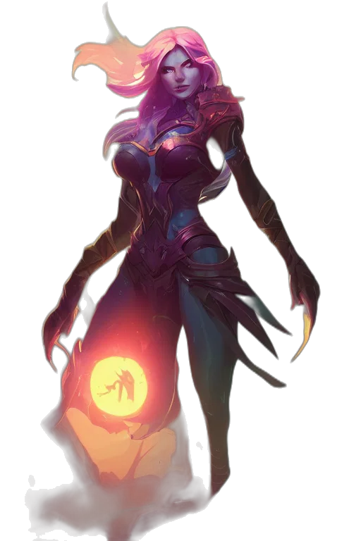 staff, concept art, fantasy art, comic book art, pixel art, fire, dark, colorful transparent PNG cut-out