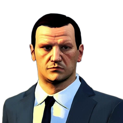 face, staff, 3d render, photorealistic transparent PNG cut-out