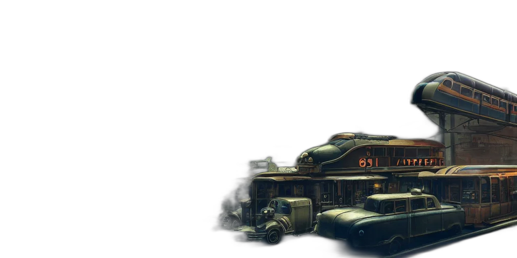 car, weapon, concept art, pixel art transparent PNG cut-out