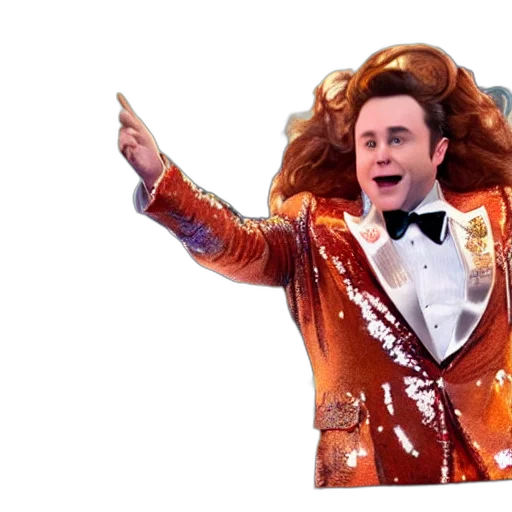 jacket, hair, dress, film, still, rocketman transparent PNG cut-out