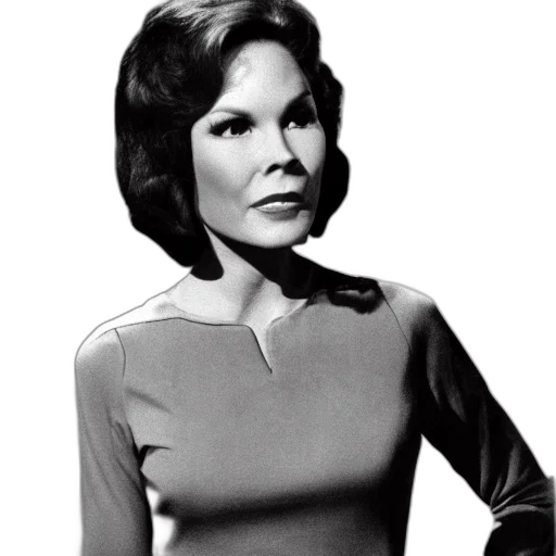 dress, jewelry, photorealistic, young, mary, tyler, moore, captain transparent PNG cut-out