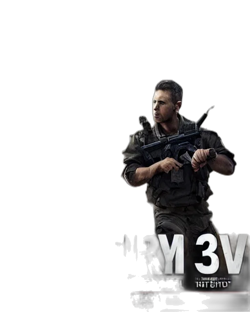 weapon, 3d render, concept art, photorealistic transparent PNG cut-out