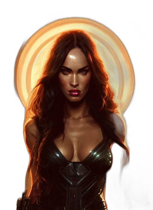 comic book art, fantasy art, concept art, photorealistic transparent PNG cut-out