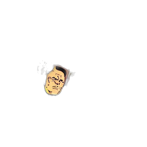 face, mask, creature, staff transparent PNG cut-out