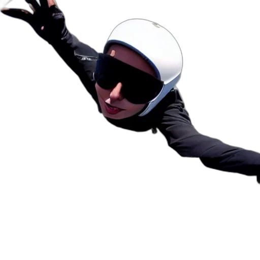staff, jacket, mask, robot transparent PNG cut-out