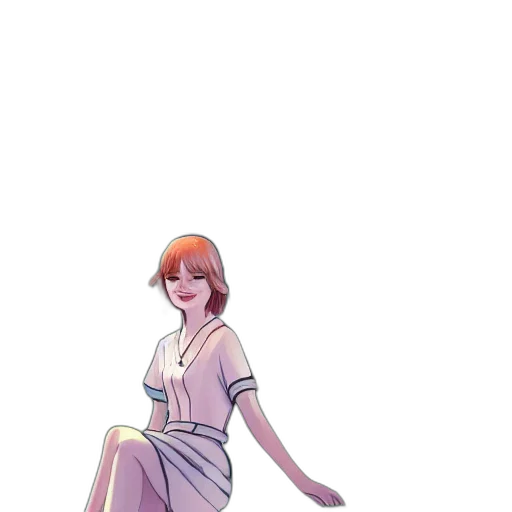 dress, staff, robot, creature transparent PNG cut-out