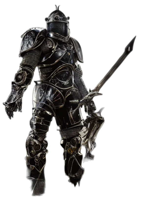 sword, weapon, staff, robot transparent PNG cut-out