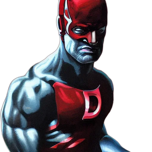 comic book art, concept art, photorealistic, red transparent PNG cut-out