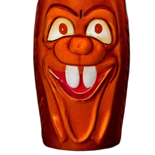 mask, bottle, face, furniture, 3d render, photorealistic, closeup, photograph transparent PNG cut-out