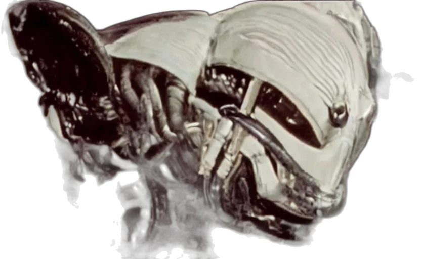 mask, robot, creature, face transparent PNG cut-out