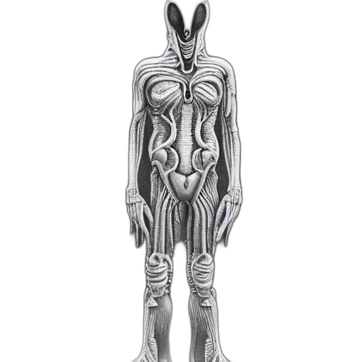 robot, creature, dress, mask, concept art, 3d render, comic book art, fantasy art transparent PNG cut-out