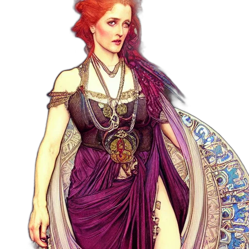 dress, jewelry, staff, sword transparent PNG cut-out