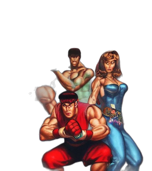 staff, weapon, comic book art, pixel art, concept art, fantasy art, red, retro transparent PNG cut-out