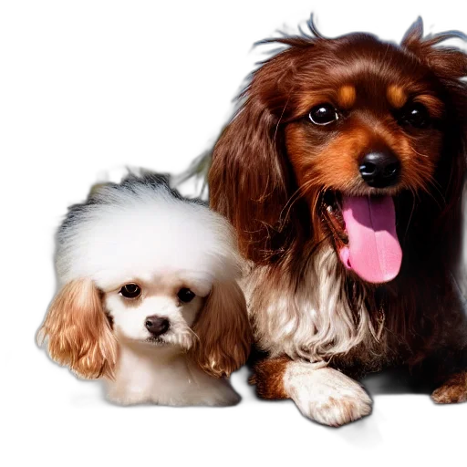 animal, hair, photorealistic, 3d render transparent PNG cut-out
