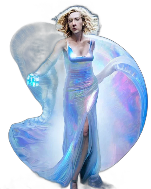 dress, fantasy art, concept art, photorealistic transparent PNG cut-out