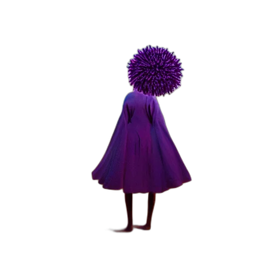 dress, umbrella, hair, flower, concept art, 3d render, photorealistic, fantasy art transparent PNG cut-out