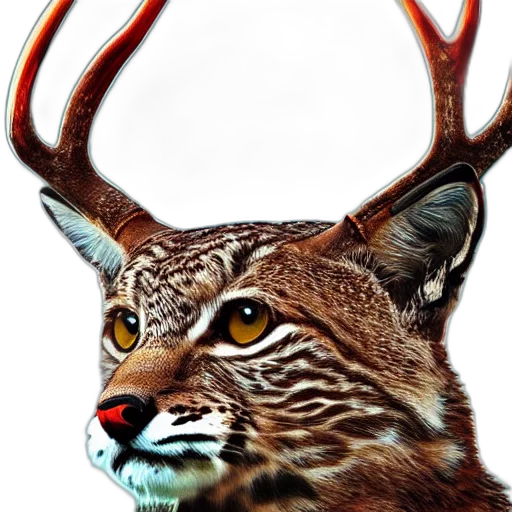 animal, creature, crown, mask transparent PNG cut-out