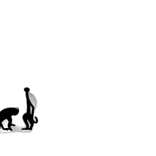 animal, creature, robot, shoes, concept art, cartoon, pixel art, anime transparent PNG cut-out