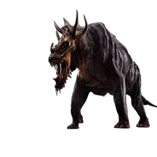 dragon, animal, creature, concept art transparent PNG cut-out