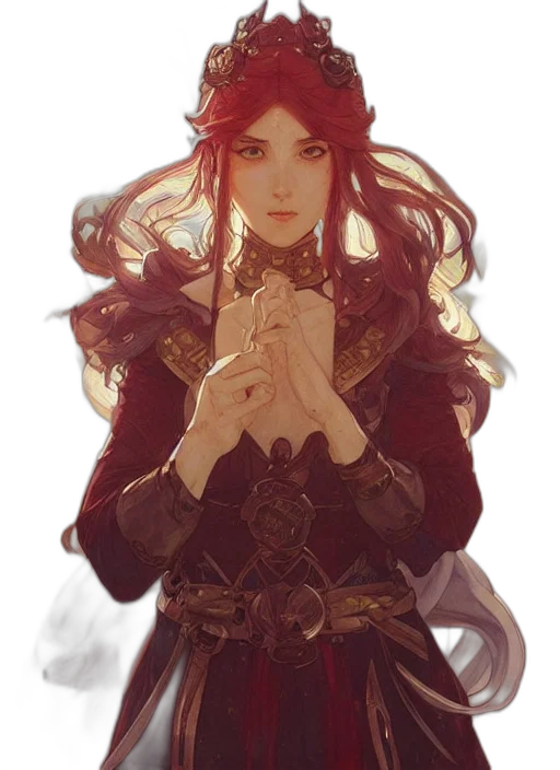 crown, staff, sword, dragon transparent PNG cut-out