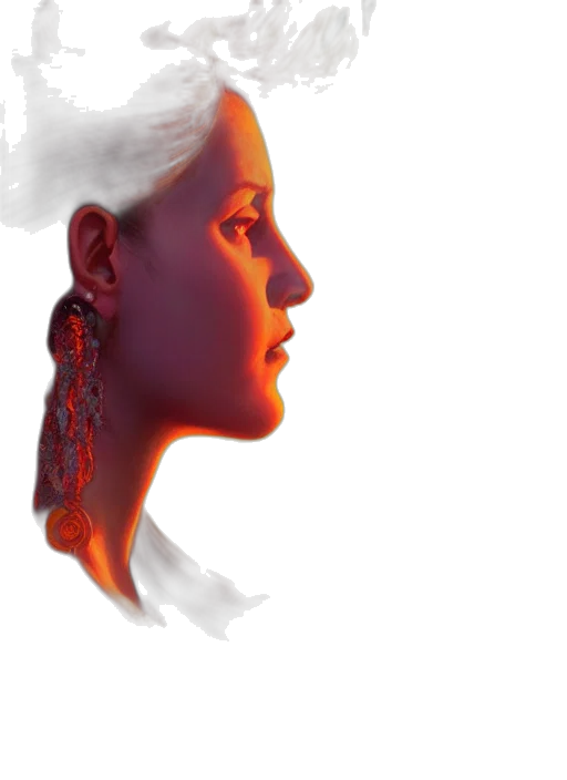 face, jewelry, crown, mask transparent PNG cut-out