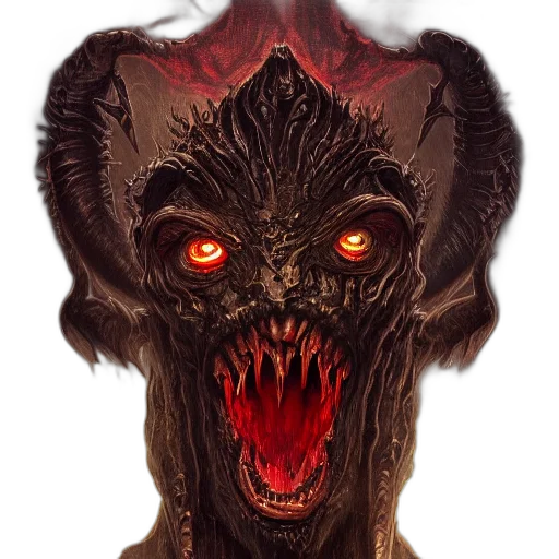 mask, creature, face, dragon, concept art, fantasy art, photorealistic, 3d render transparent PNG cut-out