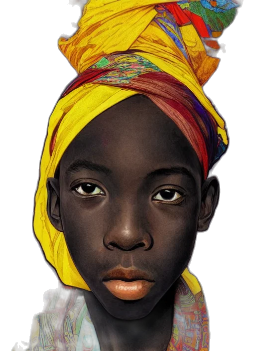 face, crown, hat, mask, photorealistic, concept art, watercolor, oil painting transparent PNG cut-out