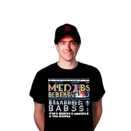 staff, 3d render, pixel art, mrbeast, buying, world transparent PNG cut-out