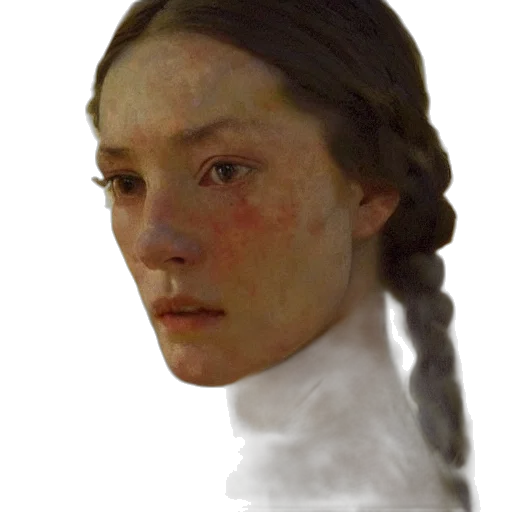 face, mask, hair, staff transparent PNG cut-out